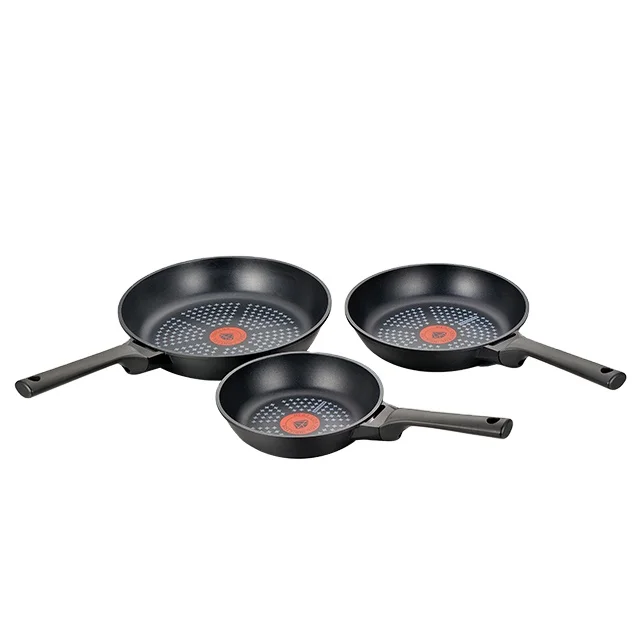 German Style Die-Cast Aluminum Non-Stick Cookware Set Aluminum Frying Pan with Glass Lid-Green for Dining and Cooking
