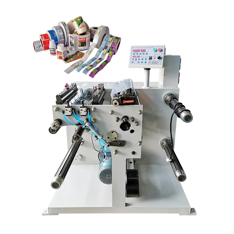 small multifunctional sticker Printing industry Slitting Rewinder label slitting machine