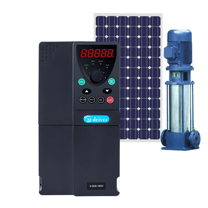 MPPT Solar VFD DC to AC Solar Water Pump Inverter for Sri Lanka Market 380V 22kw Inverter Triple