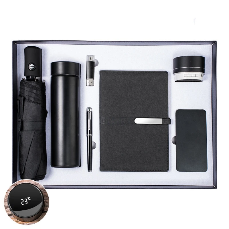 Year-End gifts staff employee client A5 Notebook Executive Kits office business corporate gift set luxury promotional