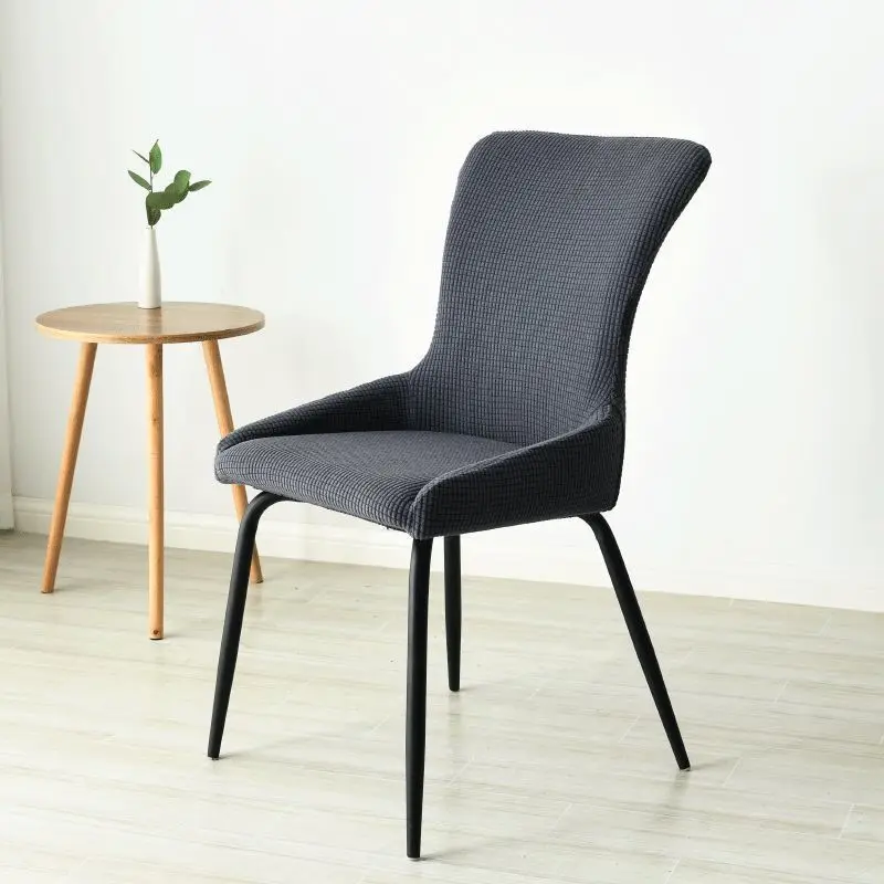 Чехол для стула из черного спандекса простой Свадебный пляжный OEM индивидуальный стиль подушка с узором цвет отеля материал оригинальный размер модель места