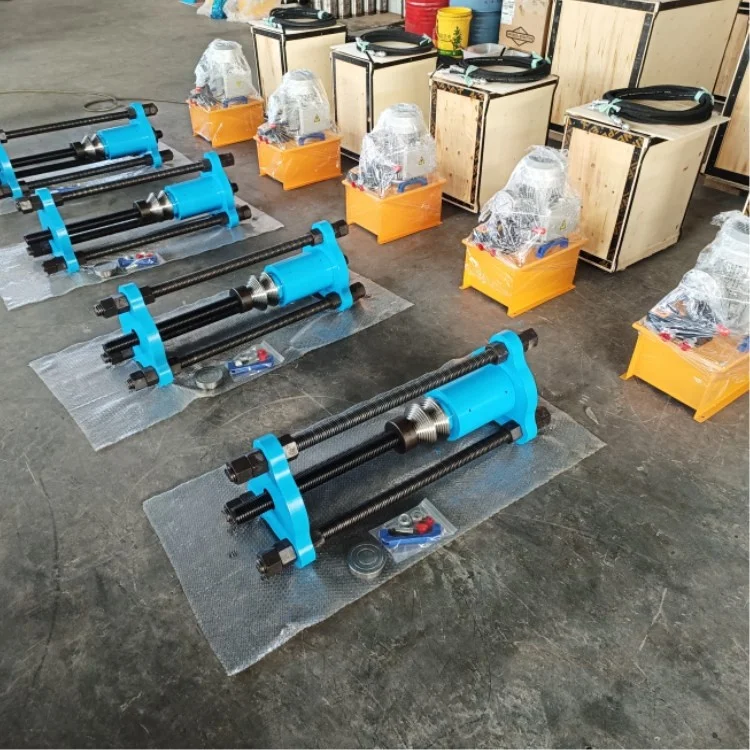 120/150/200 Ton Hydraulic Track Link Pin Press Portable Machine Track Pin Disassembler