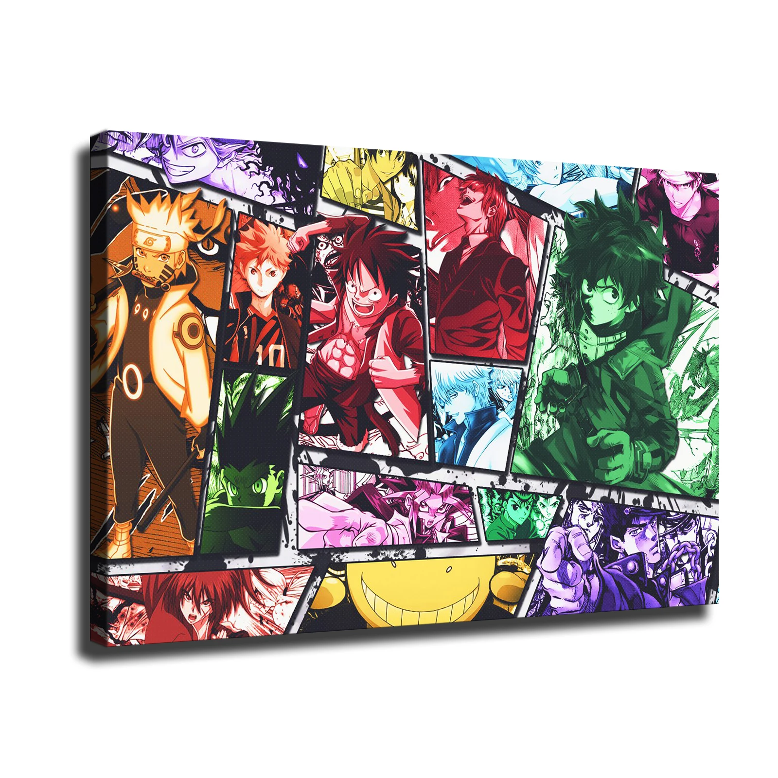 Canvas Custom Itachi Dragon Ball Z Fun Demon Slayer Anime Metal Poster De Animade Print Painting