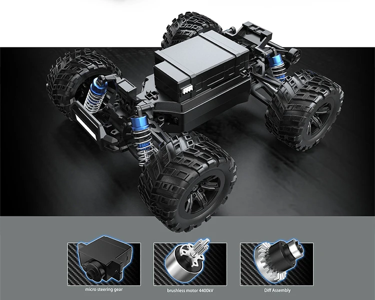 1/12 Scale 45KM/H 4WD 100M Distance RC Cars For Adults With High Speed Hobby Car Off Road Drift Car