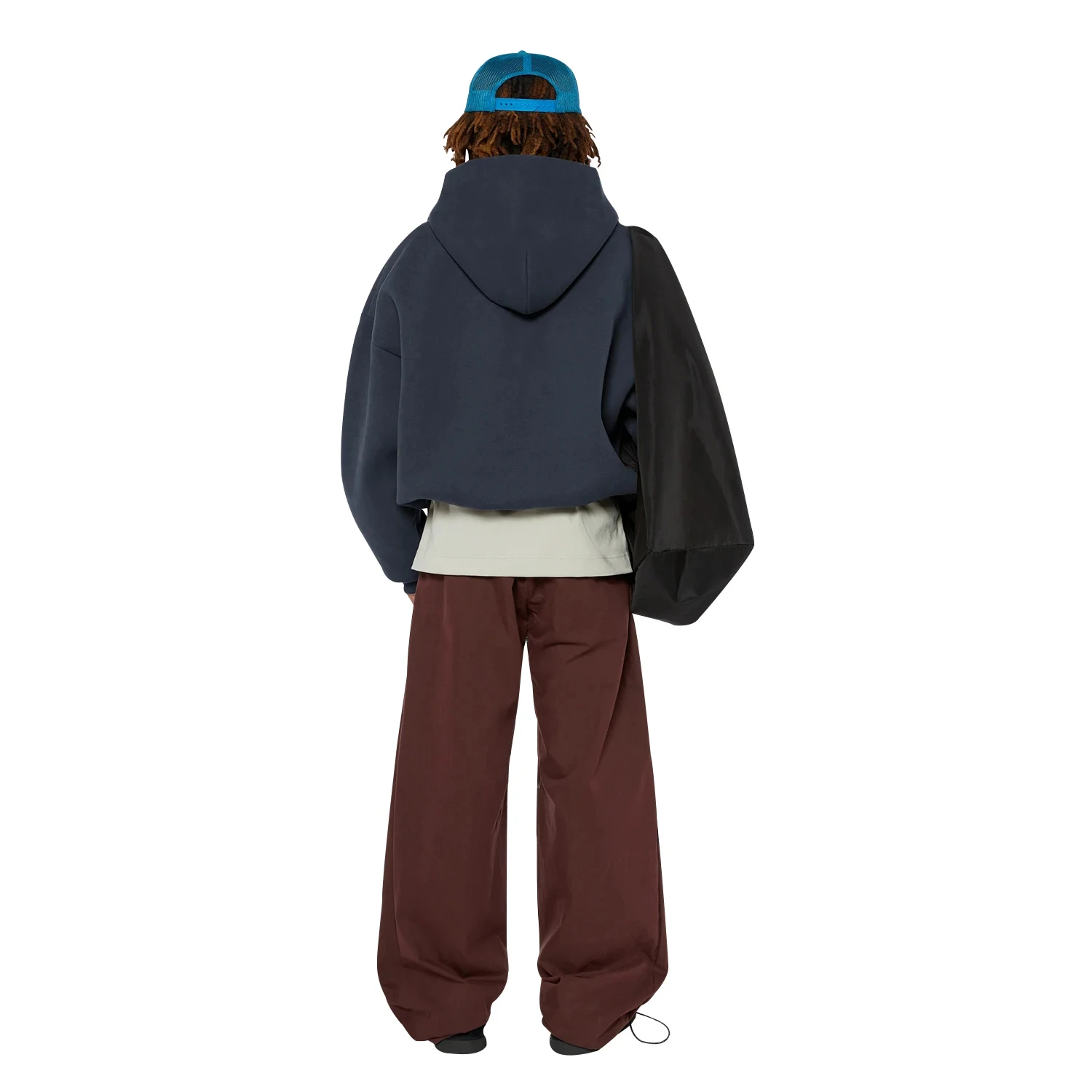 Manufacturer Custom Logo Oversized 100% Cotton Fleece Pullover Men Heavyweight 600 GSM Drop Shoulder Boxy Fit Zip Up Hoodies