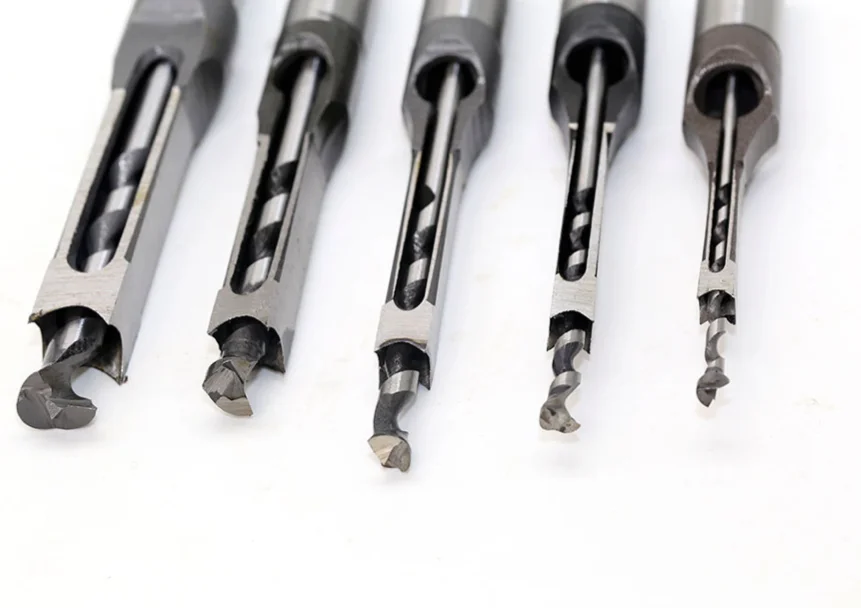 6/8/10/12/14/15/16/18/19/20/22/26/30mm per set Metal Material Wood Square drill bits  Drill Bit for Wood Square Hole Drilling