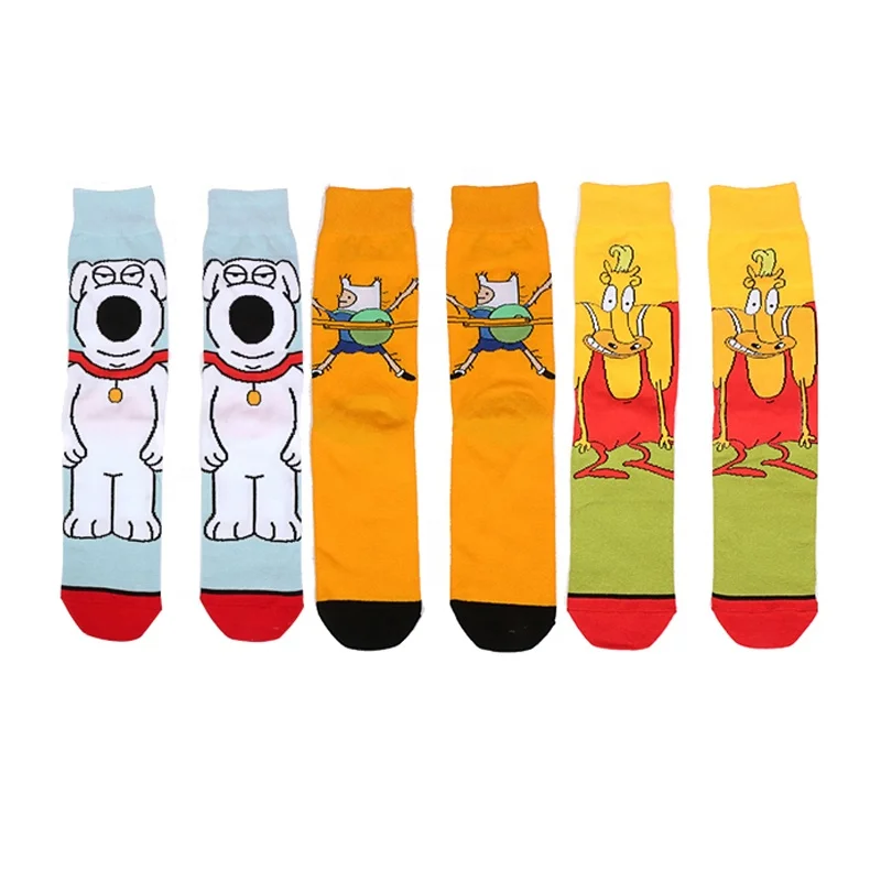 Лучшие персонализированные мужские носки с героями мультфильмов