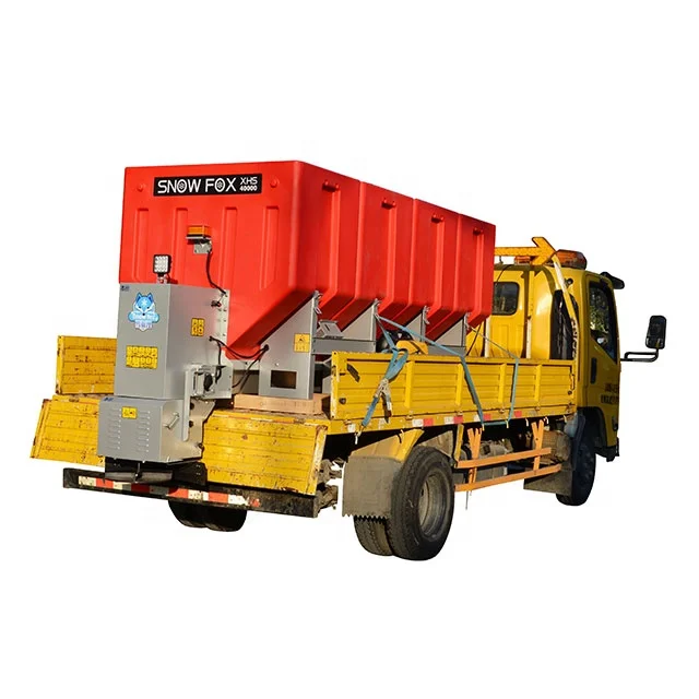 XHS-40000 Vehicle-Mounted Road Salt Spreader Snow Melting Machine & Fertilizer Spreader Truck-Suitable Snow Sweeper