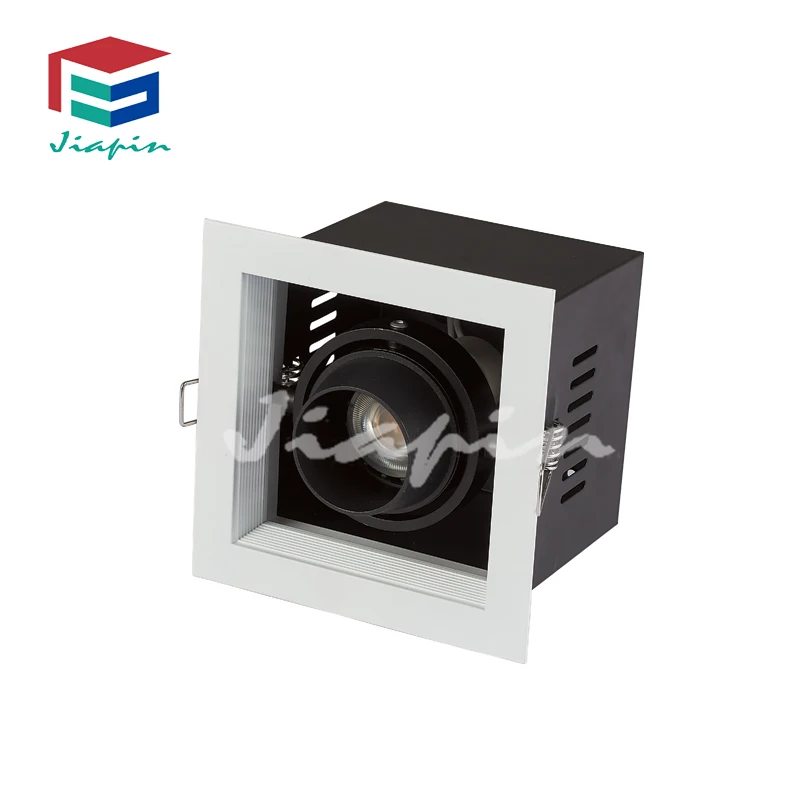 
MR16 GU10 Recessed Lighting Accessories Housing Adjustable Downlight Fitting Spotlight Fixture in Front Fix 