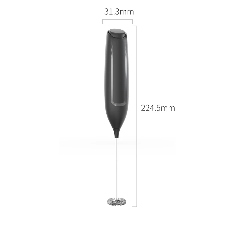 Factory wholesale handheld milk frother portable electric milk frother