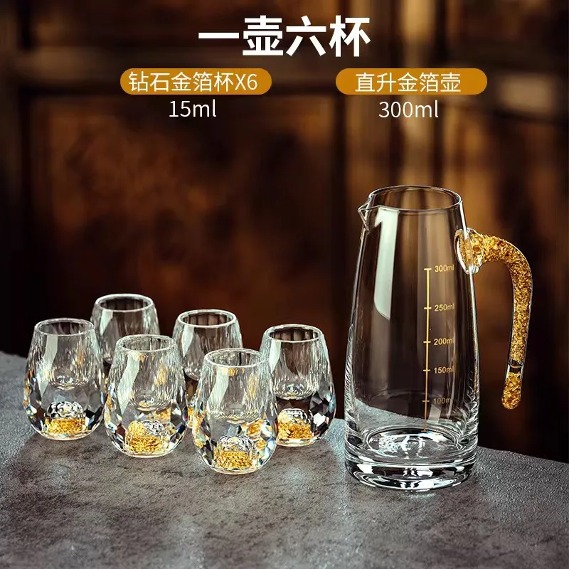 High Quality Custom Crystal Luxury Goblet wine glass Transparent  Luxury Whiskey Glasses Cup For  Bar Restaurant Hotel