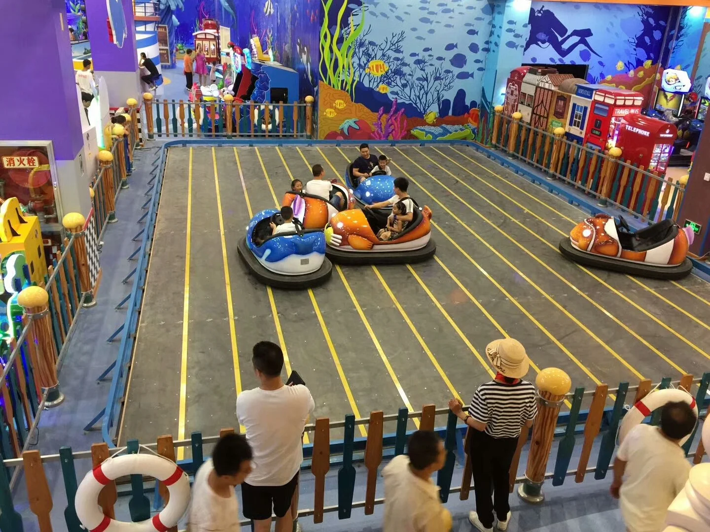 Hot sale factory direct without net amusement park bumper car