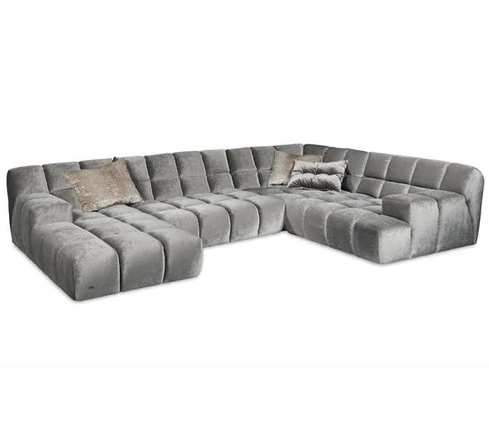 
Hotel furniture U Shape group sofa 