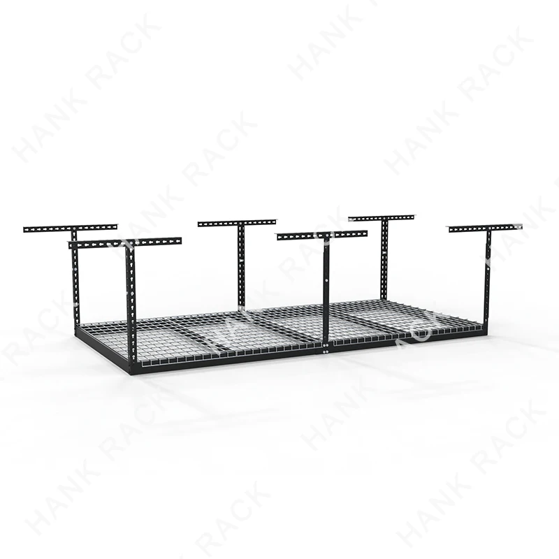 Ningbo China Factory Direct Boltless Rivet Shelving Display Storage Overhead Racking Garage Ceiling Storage Rack