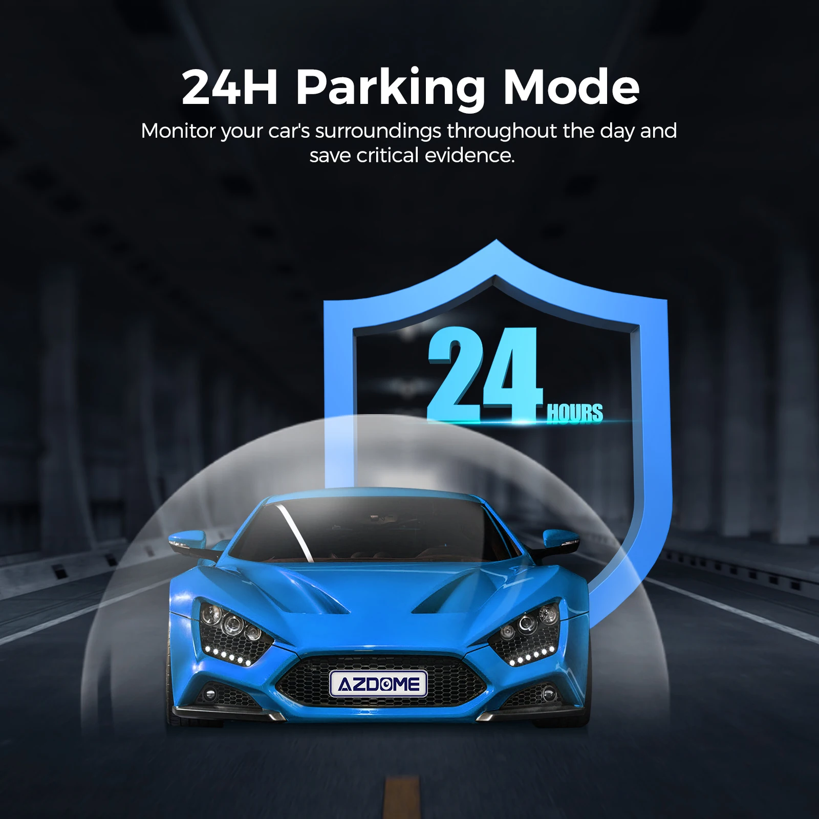 AZDOME M300S Встроенный GPS 5G Wi-Fi передовая портативная автомобильная видеокамера с водителем Универсальный видеорегистратор 4k для мини