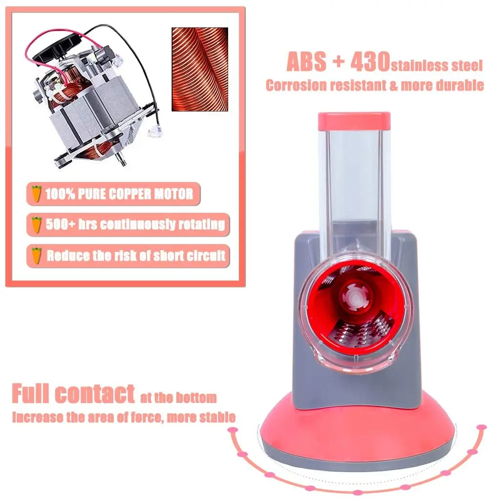 2023 Newest Kitchen Appliances Electrical Multi Function 5 in 1 Vegetable Cutter