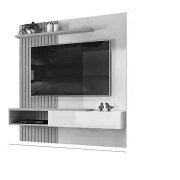 TV Entertainment Wooden Wall Mount Unit Wall Panel Ideal for Tv Unit up to 69 inches Living Room Furniture