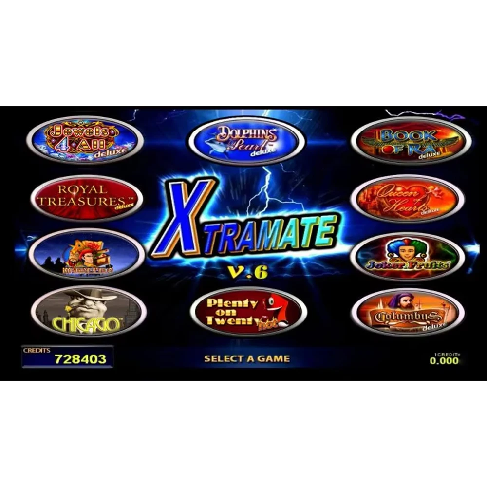 X-TRAMATE game board