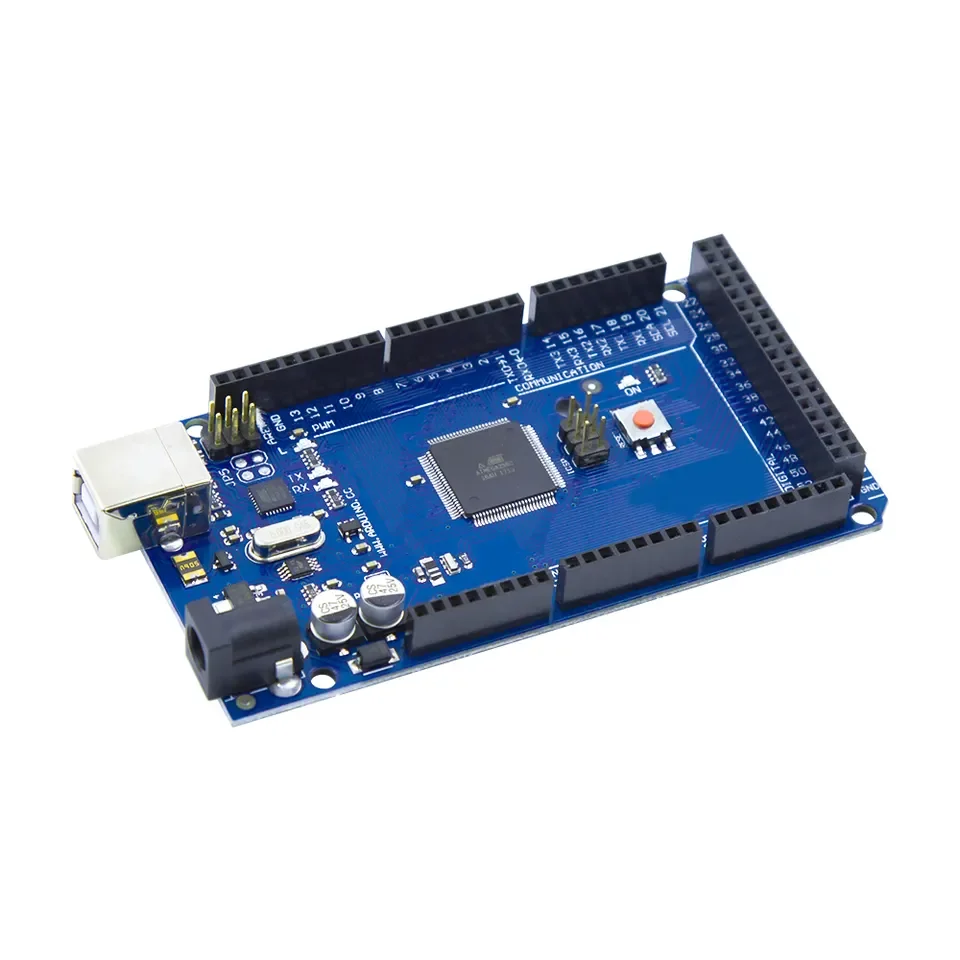 Плата управления Mega2560 R3 с USB-кабелем совместимая микроконтроллером UNO ATmega 2560 макетная плата