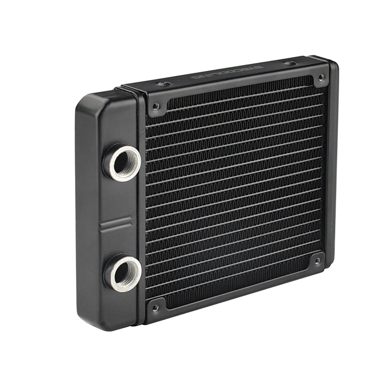 Syscooling AS120-T 22mm thickness Aluminum radiator water cooling heatsink 120mm  radiator G1/4 thread 17 water channel radiator