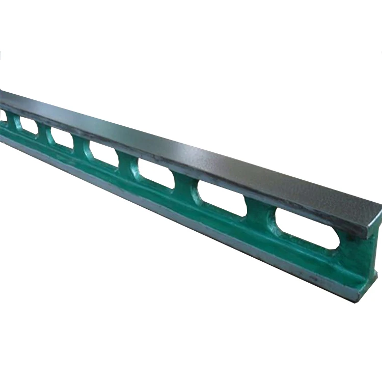 2021 Cast Iron Heavy duty high precision steel knife straight edge ruler