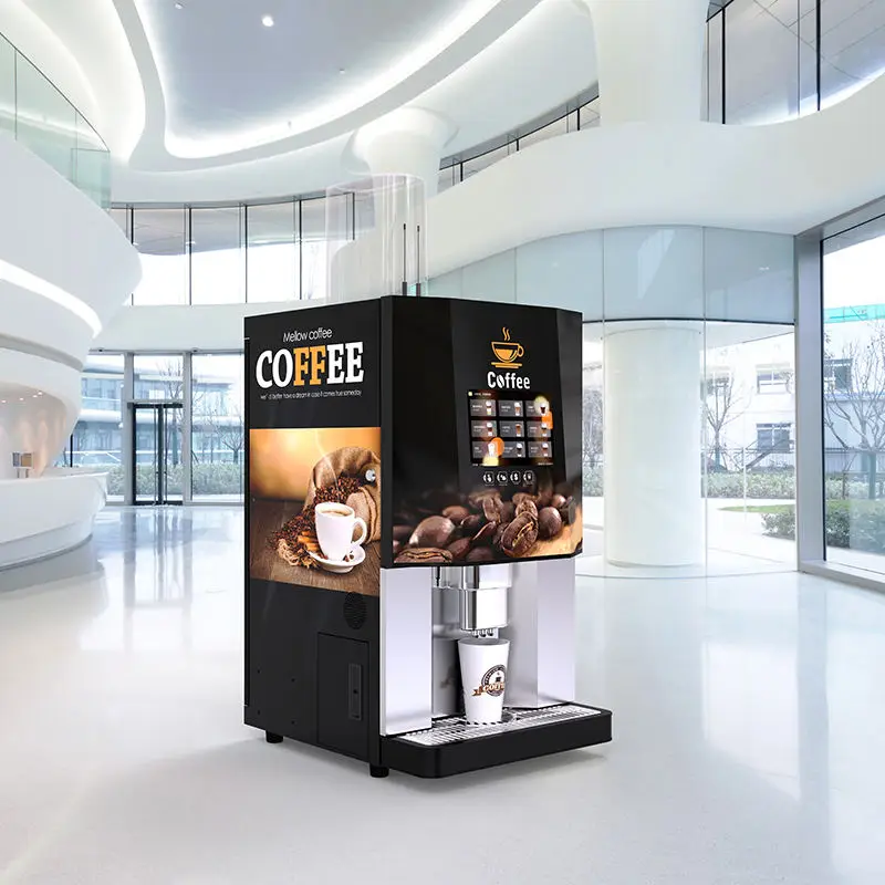 Bean To Cup Coffee Capsule Vending Machine Coffee And Tea Vending Machine