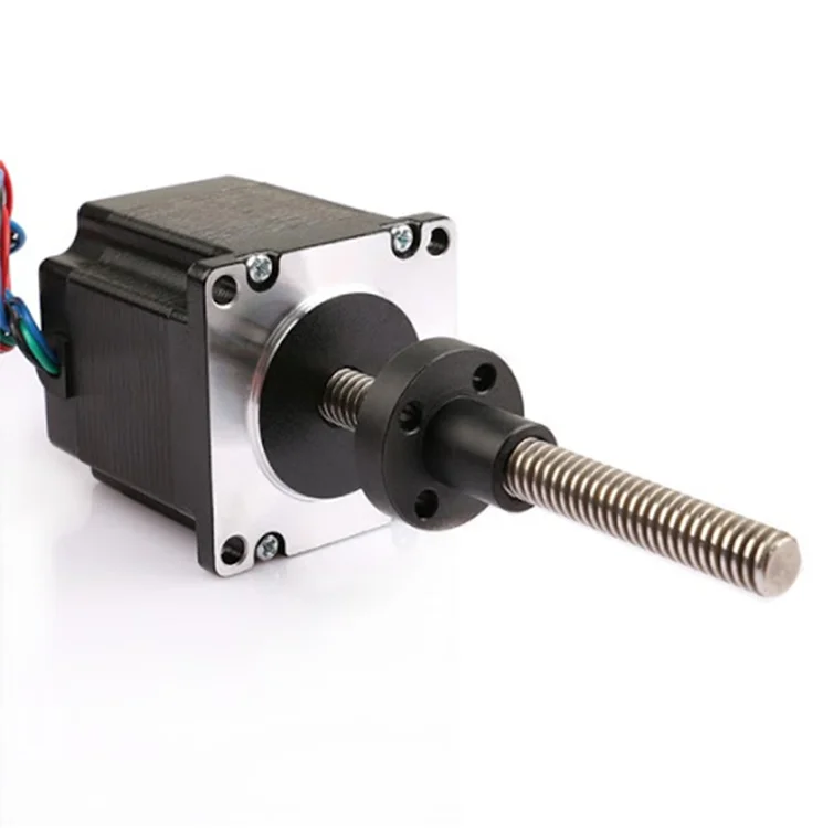 300mm Hybrid Lead Screw Stepper Motor Nema 17 Length 60mm With External Type Linear Motor 3d Printer Motor
