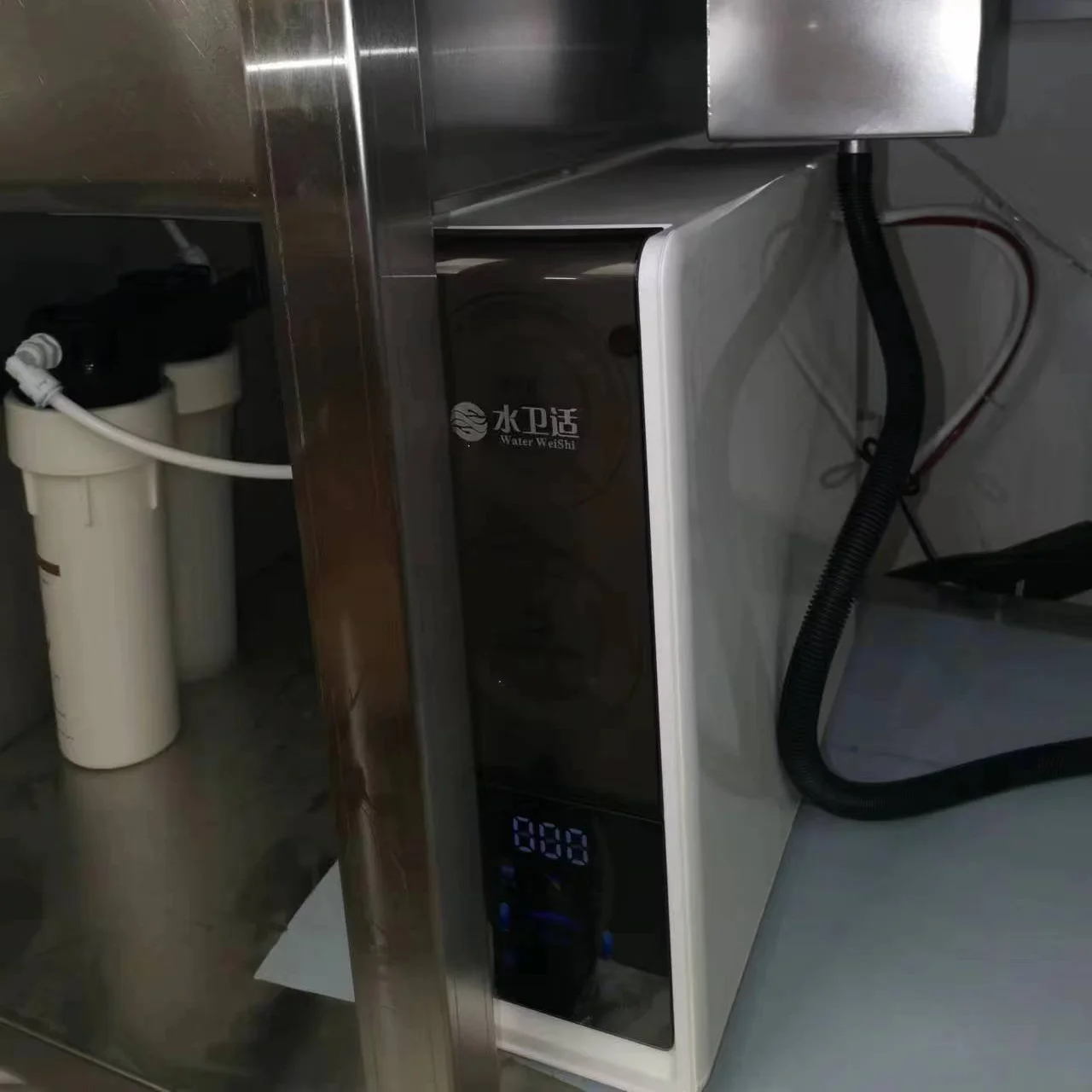 New Model Home RO Water Purifier Cabinet Portable Smart Display Hot Tank for Dispenser Hot/Cold RO Purifier SWS-RO-120A