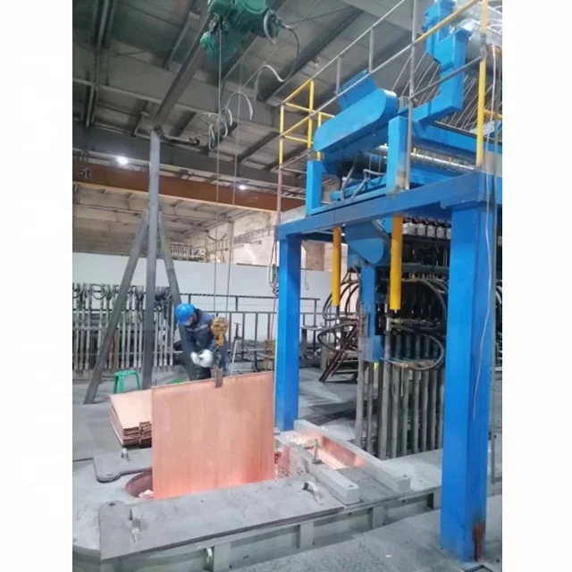 Copper Rod Upward Continuous Casting Machine Copper Wire Production Line