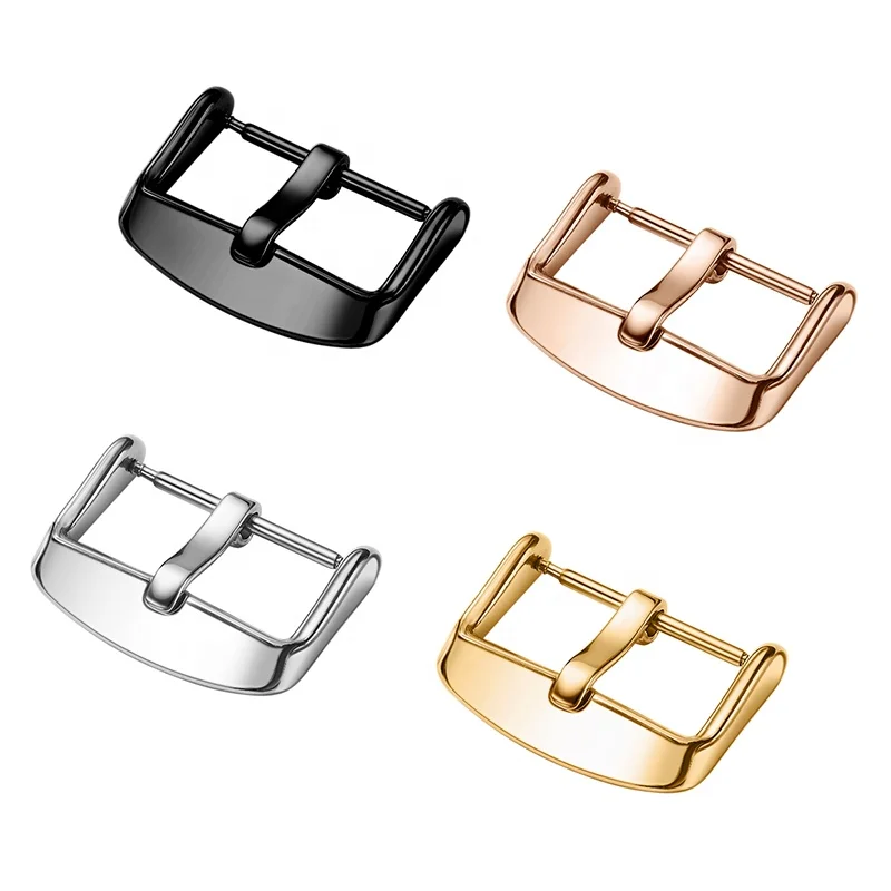 Top Selling 316 Stainless Steel Smart Strap Pin Buckle Suitable For Apple Watch Band  Buckle Or Other Smart Watches Clasp