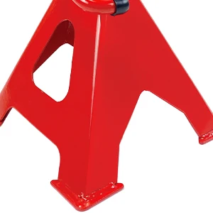Red Steel Jack Stands 3 Ton (6,000 lb) Capacity 1 Pair Fits ATV, Heavy Duty/Commercial, Motorcycle, Passenger Vehicle