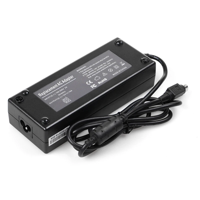 Адаптер для ЖК-монитора со светодиодной подсветкой, 110 В, вход 120 Вт, адаптер переменного тока в постоянный ток, 12 В, 10 А