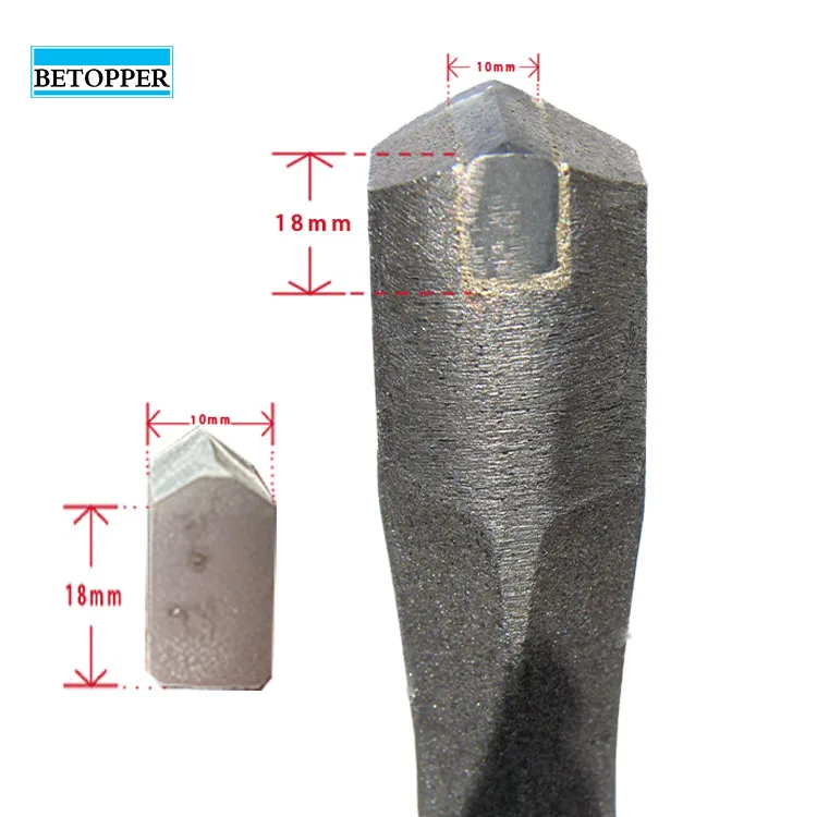 Высококачественная твердая горная промышленность цельные сверлильные стальные стержни Буровая головка долота долото