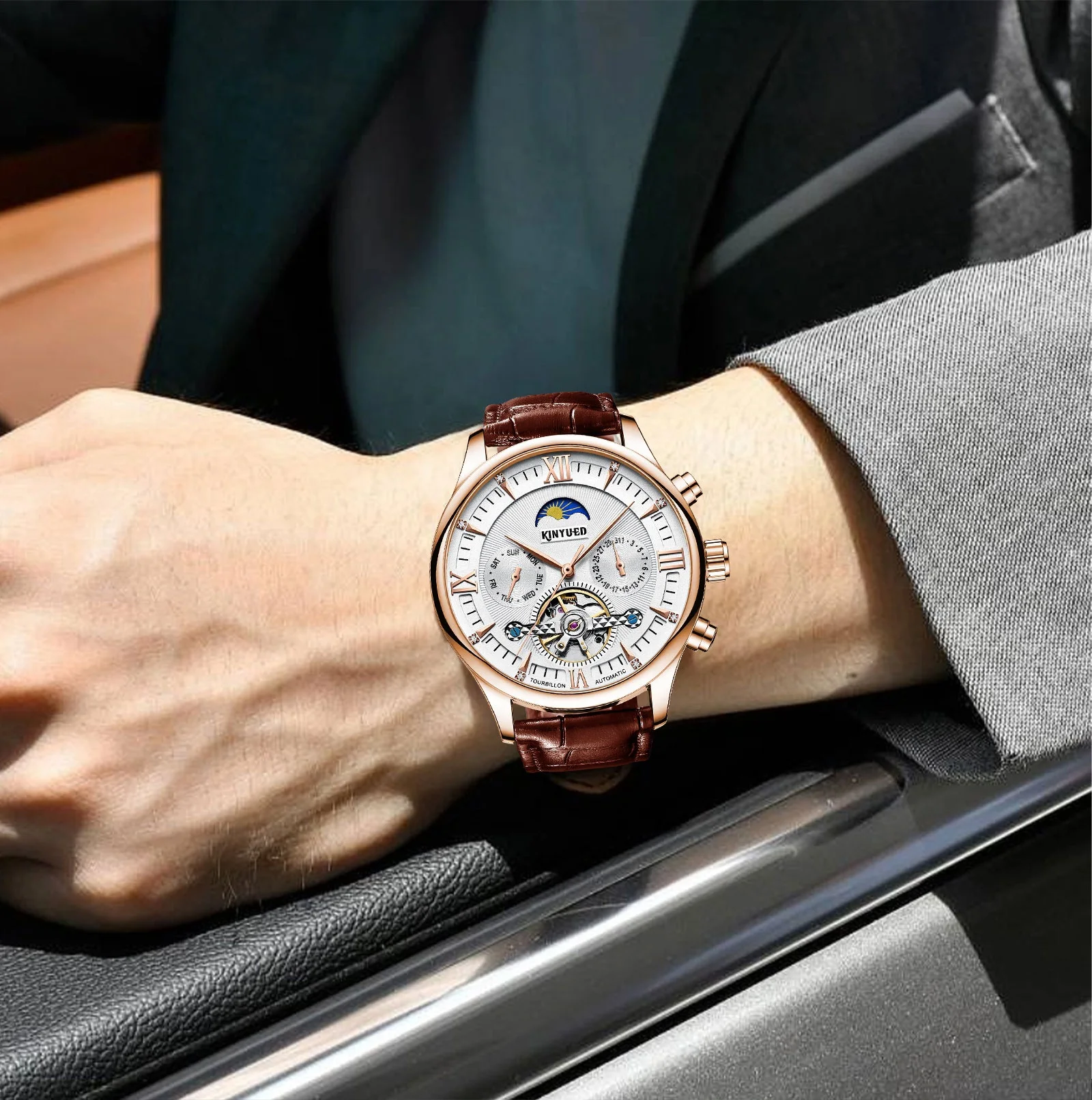 Мужские механические наручные часы