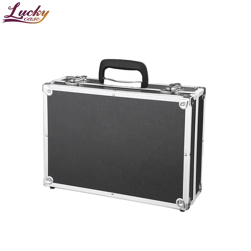 Aluminum Case for Tools Storage Professional Toolbox With Safety Locks Tools Kits Organizer Aluminum Box