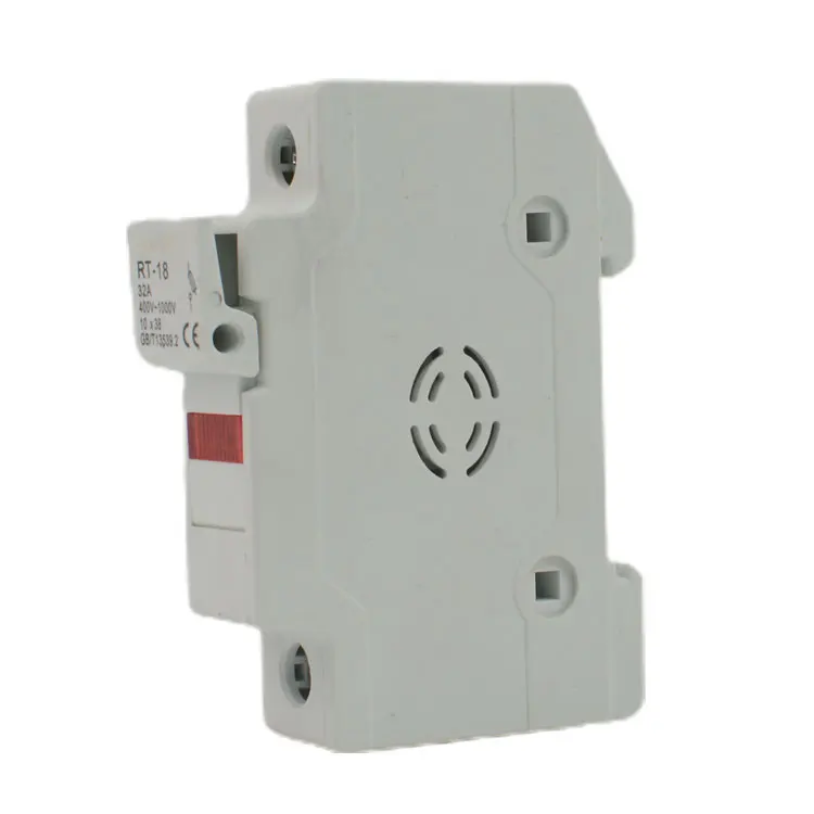 High Quality Dc Thermal Fuse 1000V 16A 25A 32V 1Pole 2Pole 10*38mm Solar Fuse Holder For Pv System