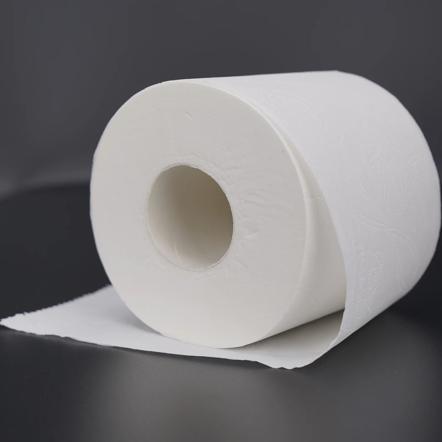 Soft Custom Bamboo Toilet Paper Roll White Disposable Toilet Tissue