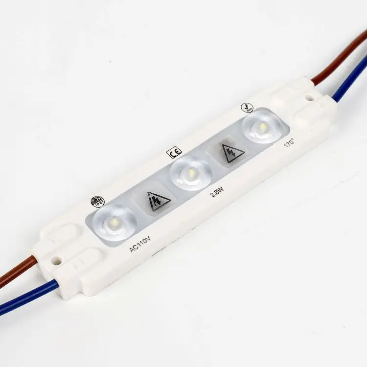 300LM 170 Degrees AC110V/220v 3leds LED 3w LED Back Light Module for Advertising Letters