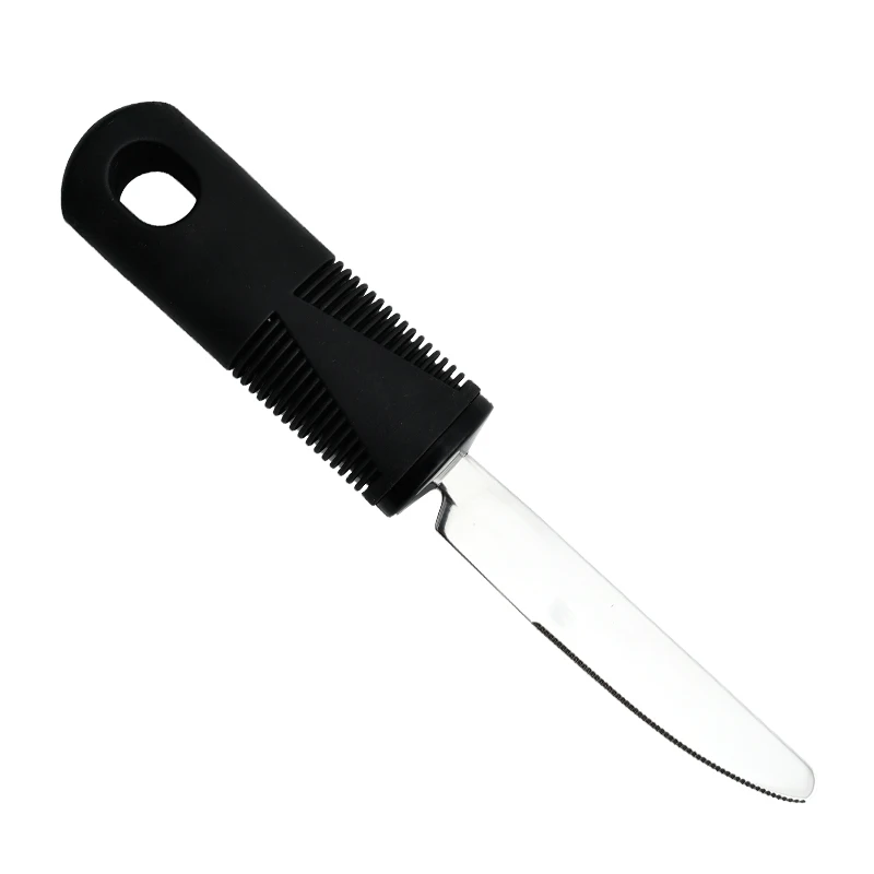 Adaptive Utensils for Elderly Silverware for Parkinsons Heavy Stainless Steel Spoon Fork Serrated Knife