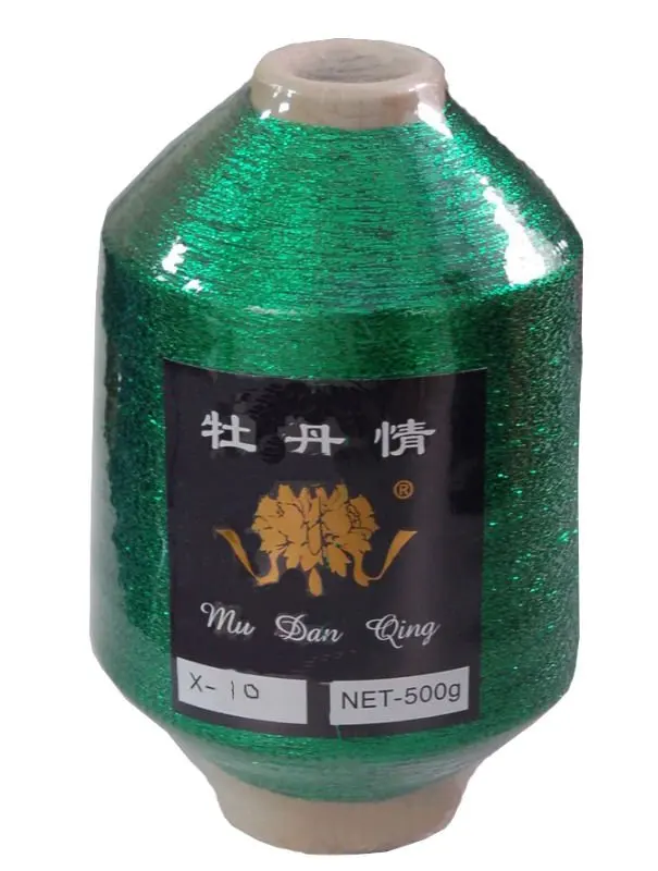 colorful MX Type Metallic Yarn lurex for weaving