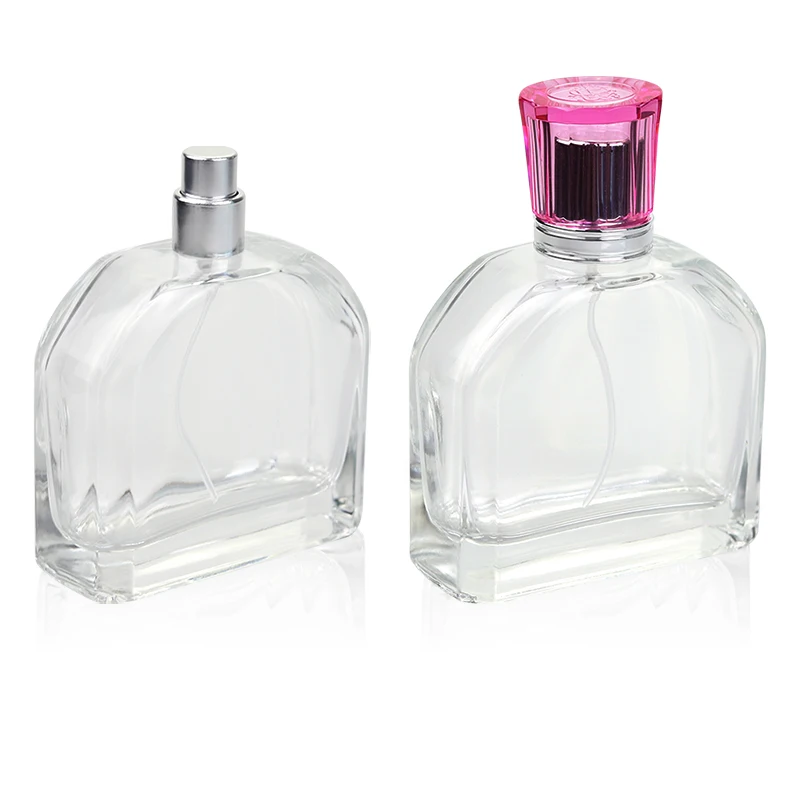 Idealpak 100ml Glass Pump Sprayer Wholesale Empty Unique Perfume Bottle for Sale