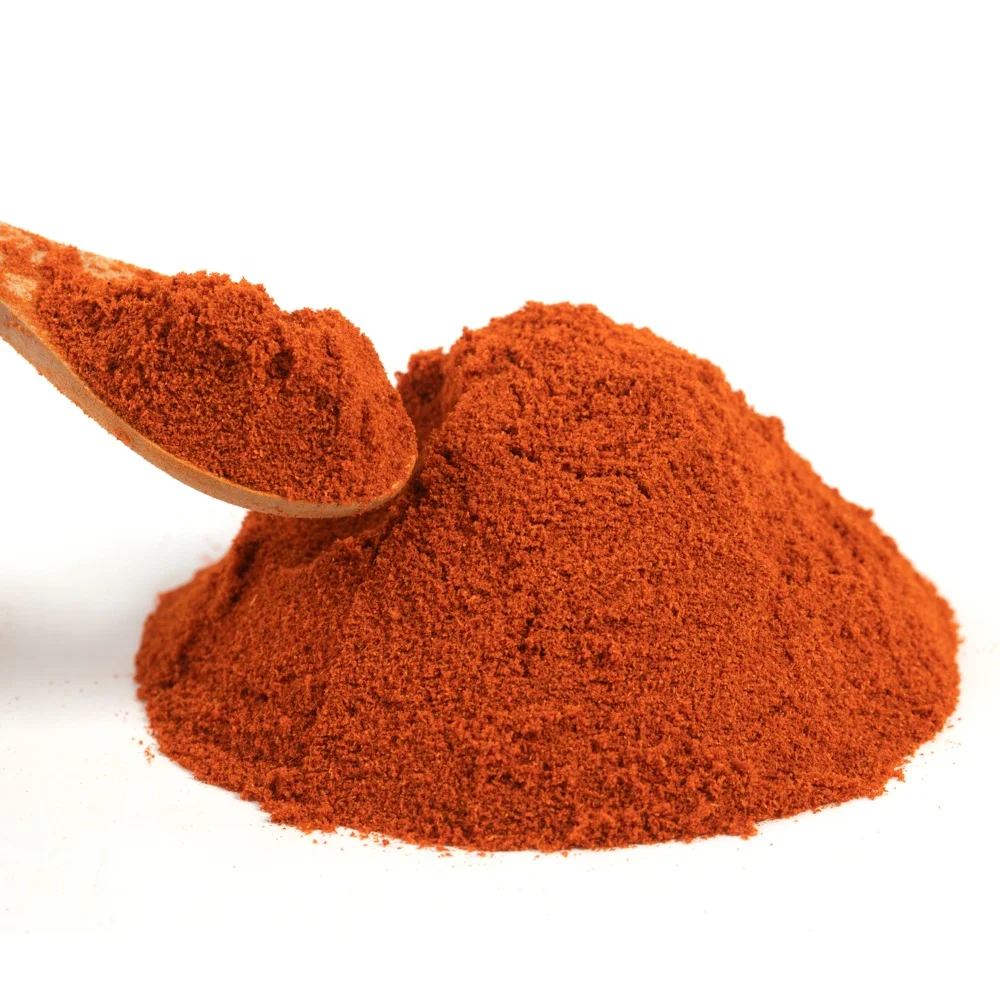 Wholesale 180asta Xinjiang sweet paprika powder/ground paprika/sweet paprika spent cheap price good quality Jiaozhou supplier