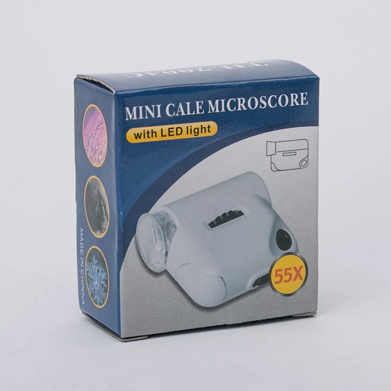 Mobile phone TH-7004C microscope 55 times with money check lamp magnifying glass wholesale jewelry mobile phone magnifying glass