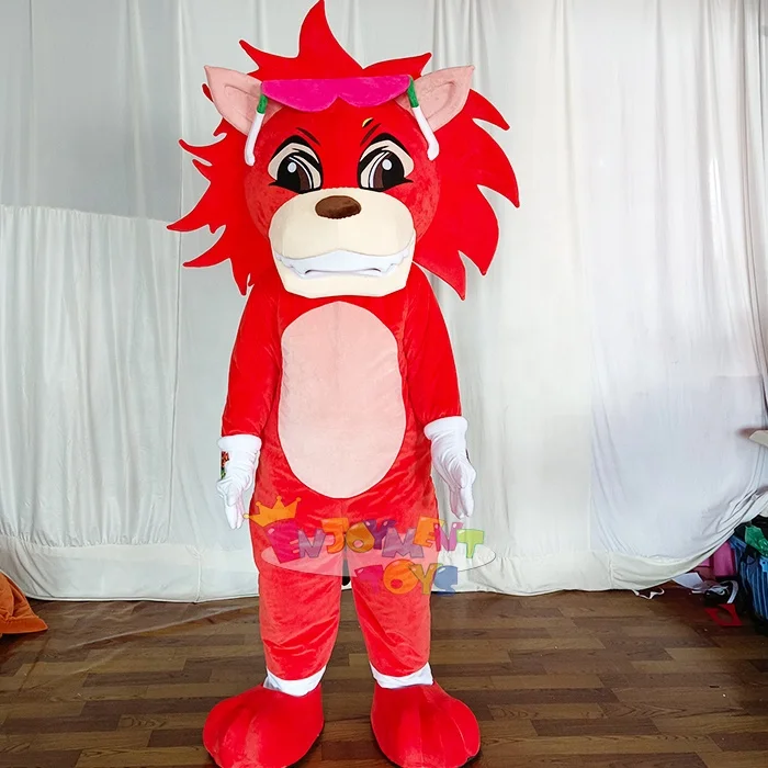 Customized Cartoon Lion Mascot Costume for Business Promotional Performance Doll Costume Set For Sale