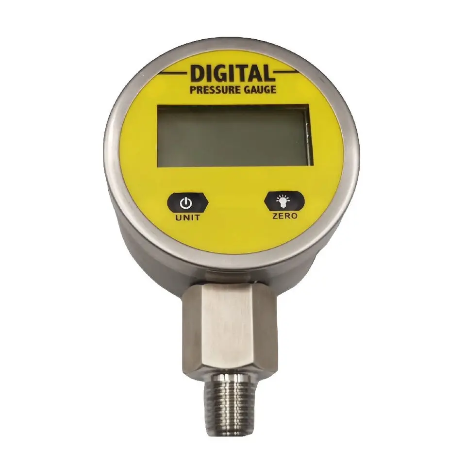 High Quality Automotive Refrigeration Vacuum Gauges HVAC AC Temp Digital Manifold Pressure Gauge