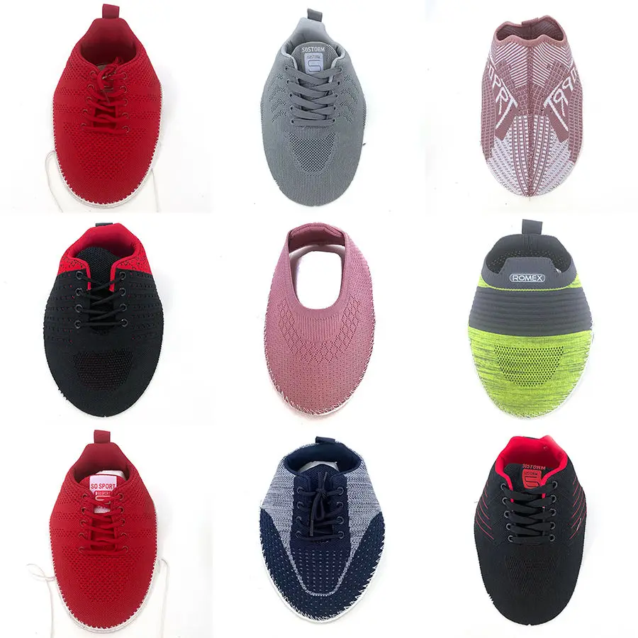 Shoes Sole And Upper Knit Upper Vamp Shoe Upper Material Knitted Upper