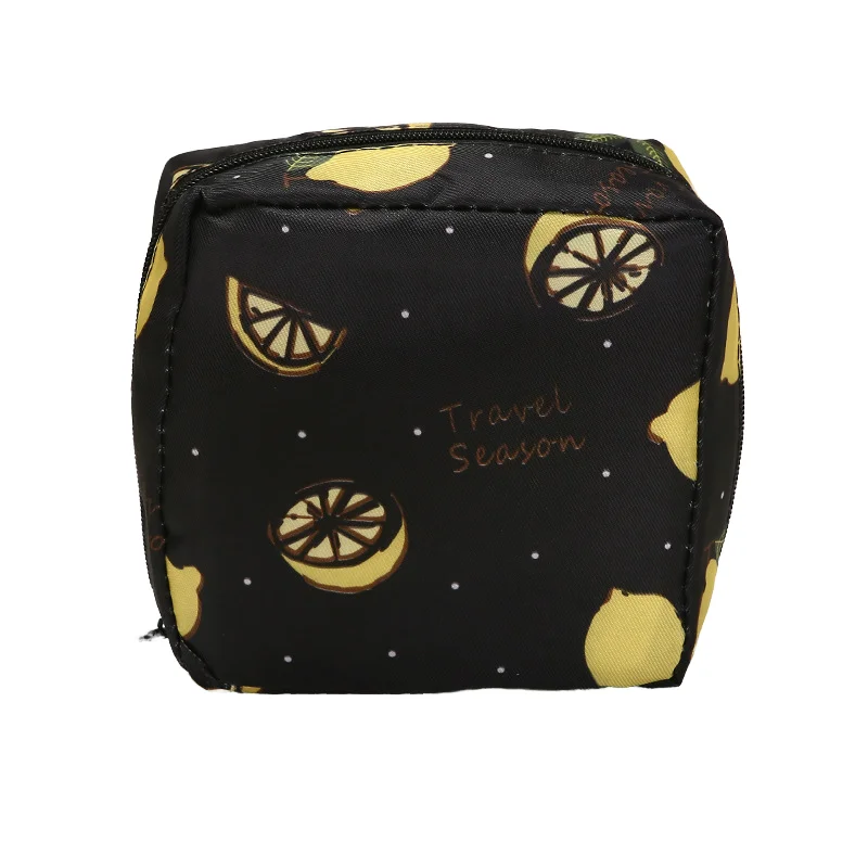 Instagram Cartoon Sanitary Cotton Bag portable Sanitary napkin storage bag with custom logo printed
