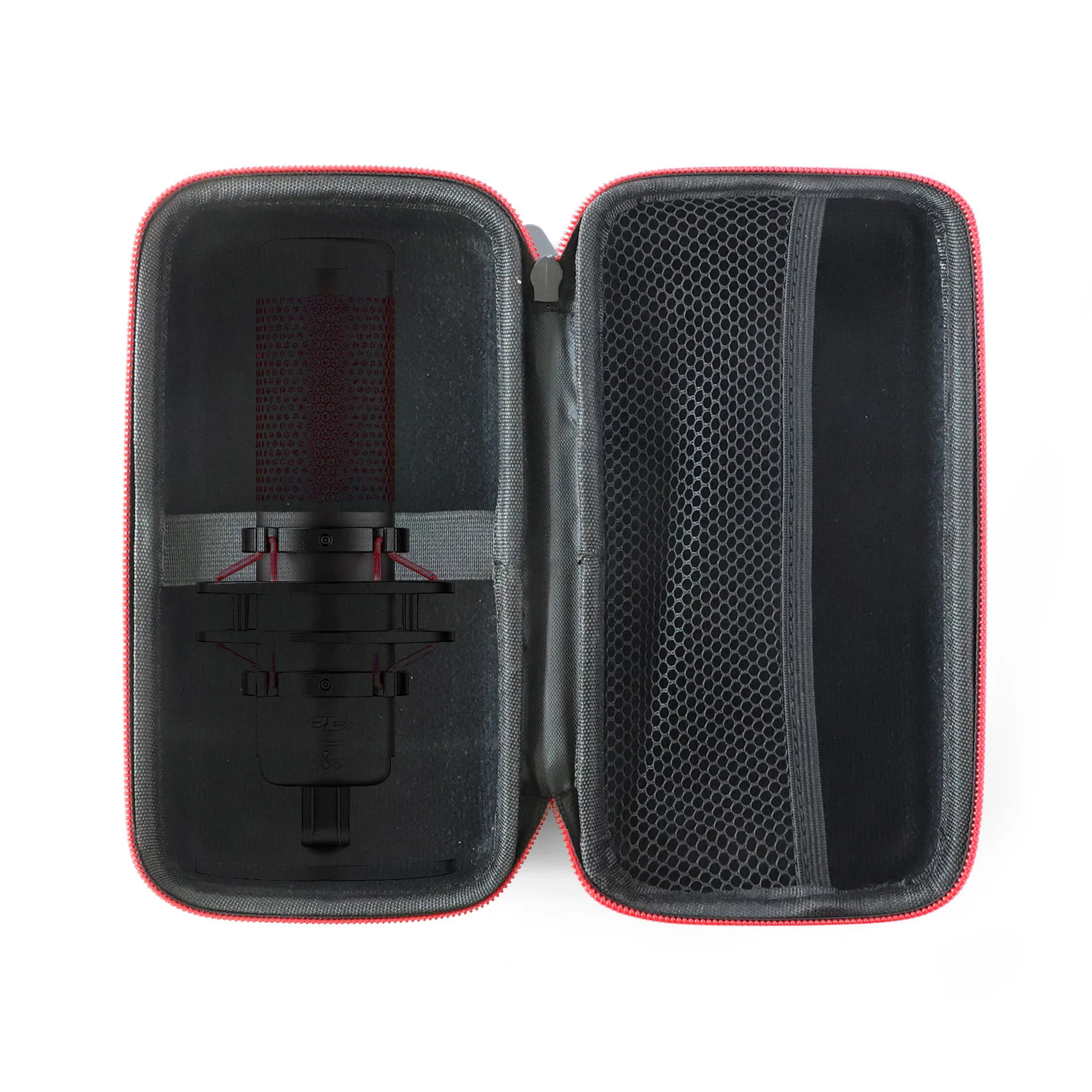 Custom EVA dji Wireless Mic Systems Hard Flight Case, USB Condenser Gaming Microphone