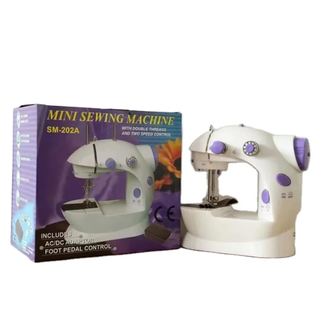 JA1-1; Для дома; Домашняя Толстая Швейные машины мини портативный оверлок закругленные петлицы-съесть толстый бытовой