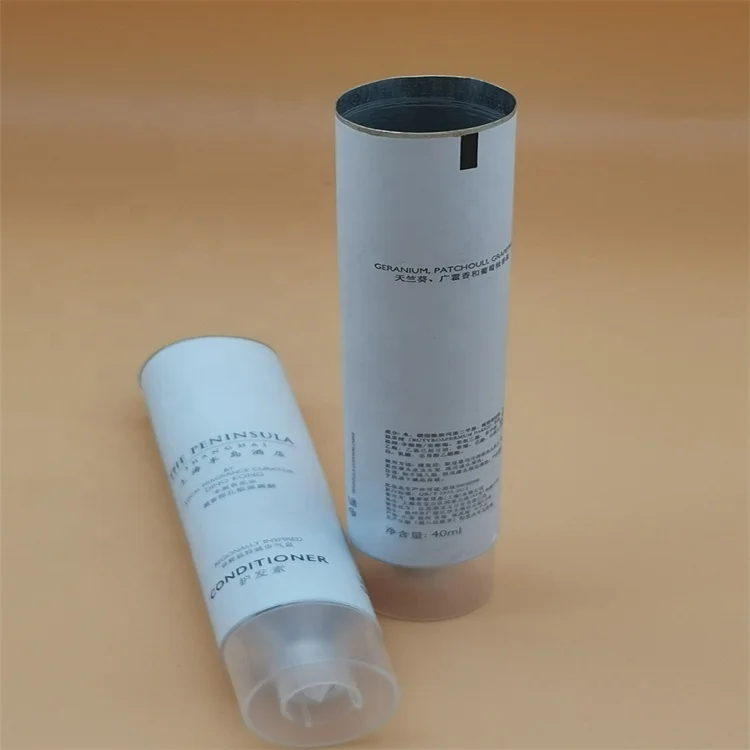 Eco friendly empty custom aluminum tube 50ml 100ml aluminum face hand cream soft cosmetic squeeze tube packaging with Screw cap